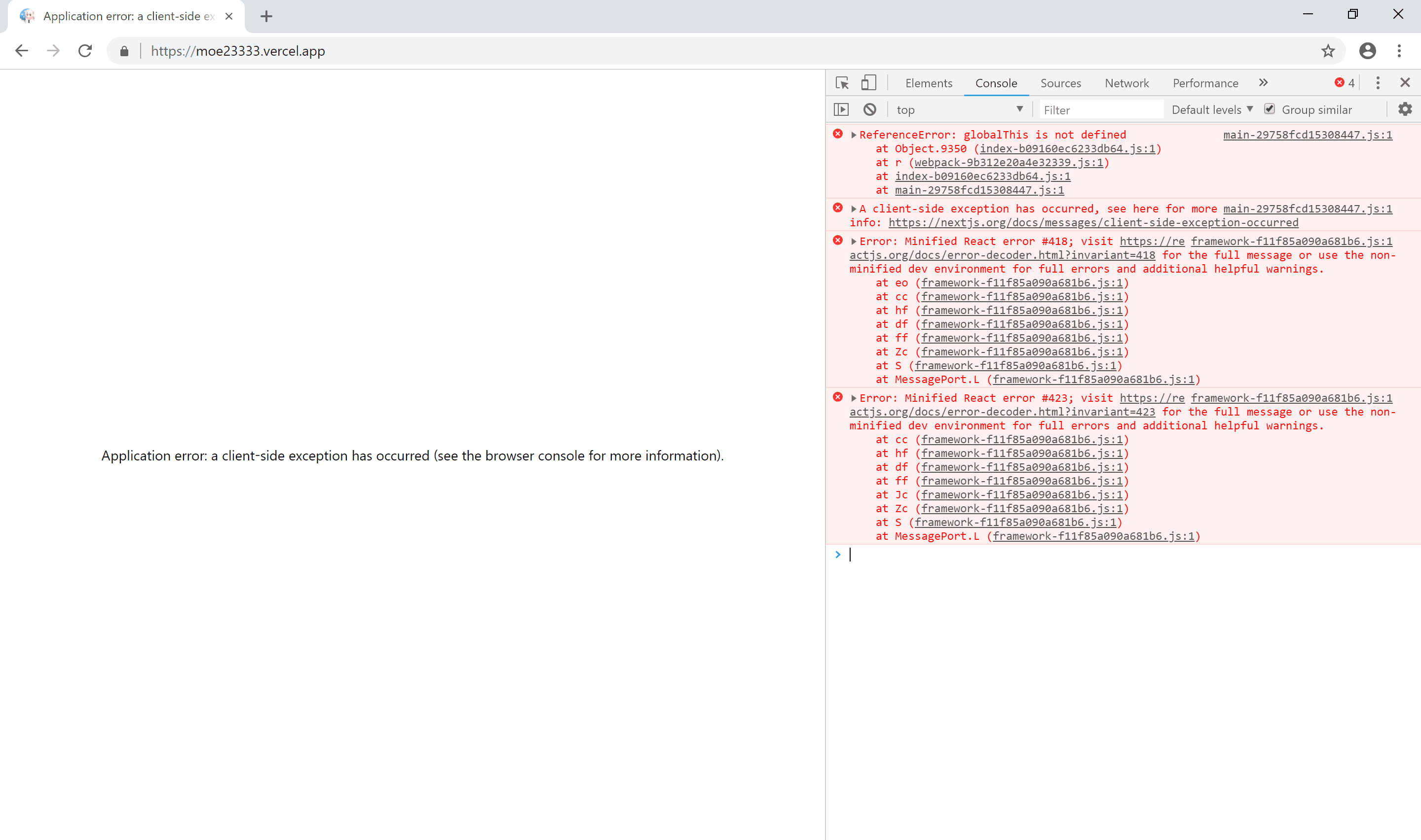 Chromium 70 上的测试截图
